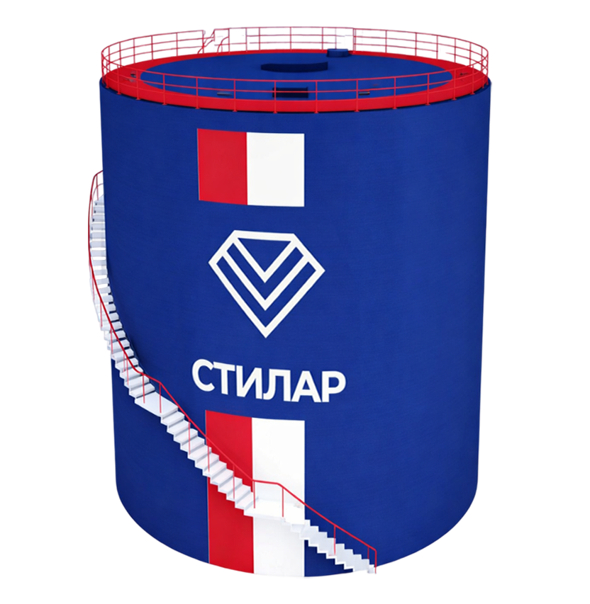 Цельносварной резервуар РВС для битума 100 м³ от завода-производителя