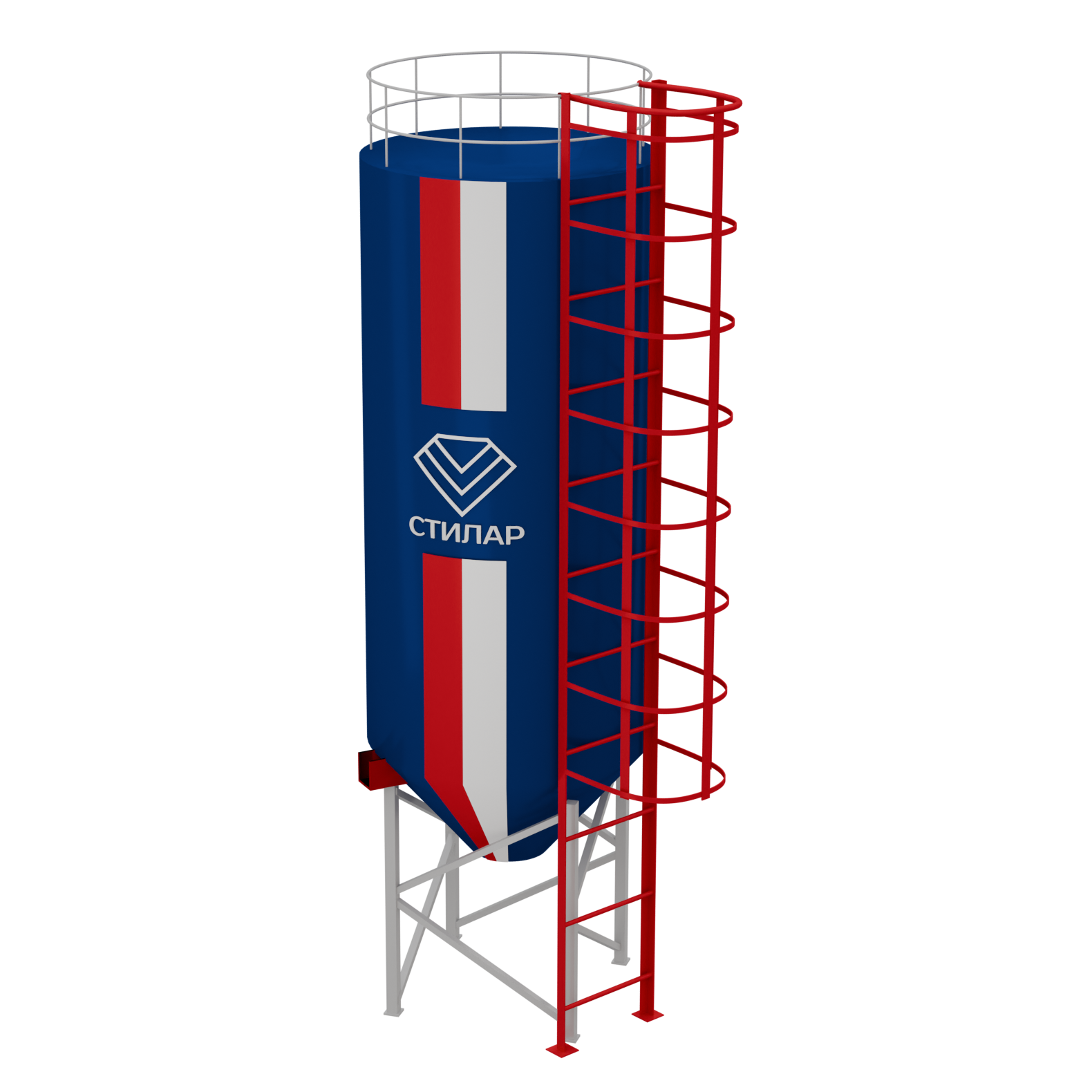Цельносварный силос  75 м³ от производителя