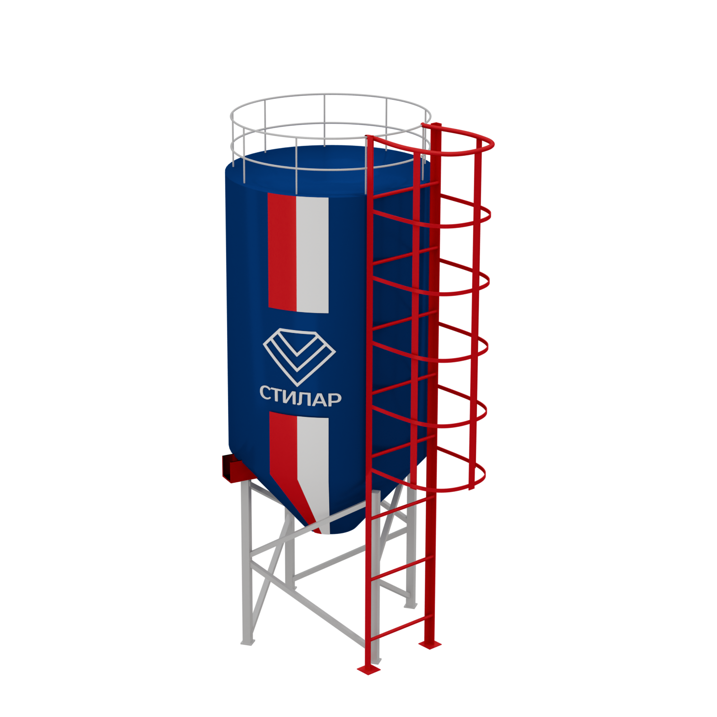 Цельносварный силос  20 м³ от производителя